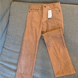 Janie and Jack Brown Corduroy Trousers